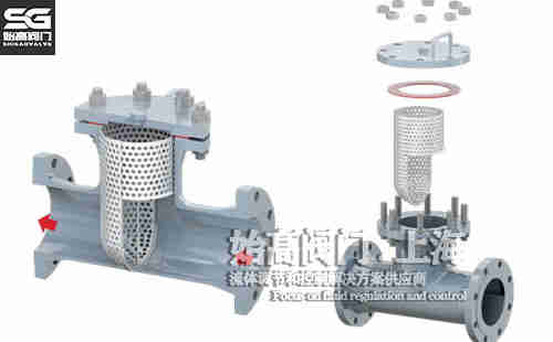 直流式T型過(guò)濾器結構圖